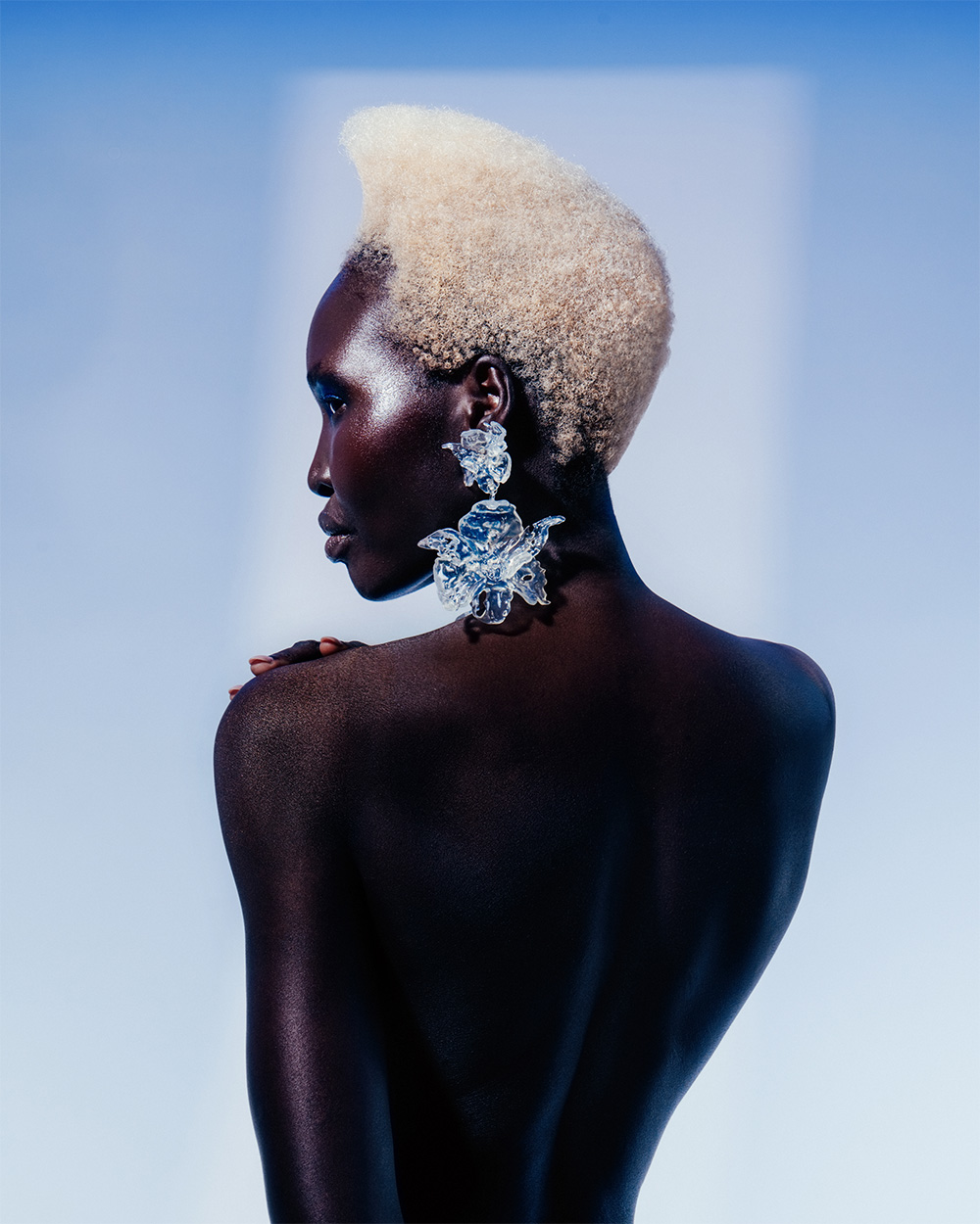 Pearl Blonde Afro - Stephen Adams - BHA Northern Ireland Hairdresser of the Year 2026 Finalist Collection